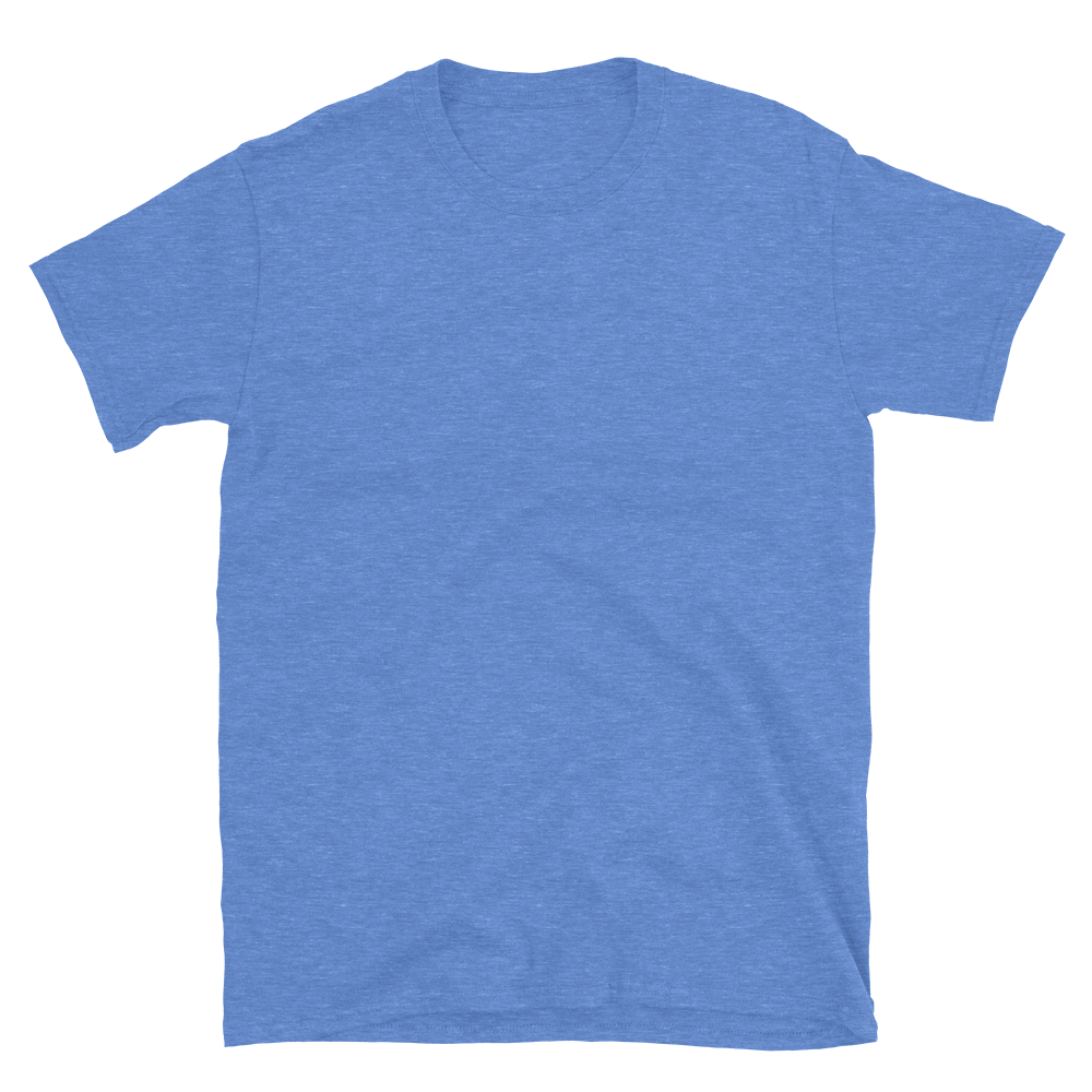 Helles Unisex T-Shirt mit Front & Backprint