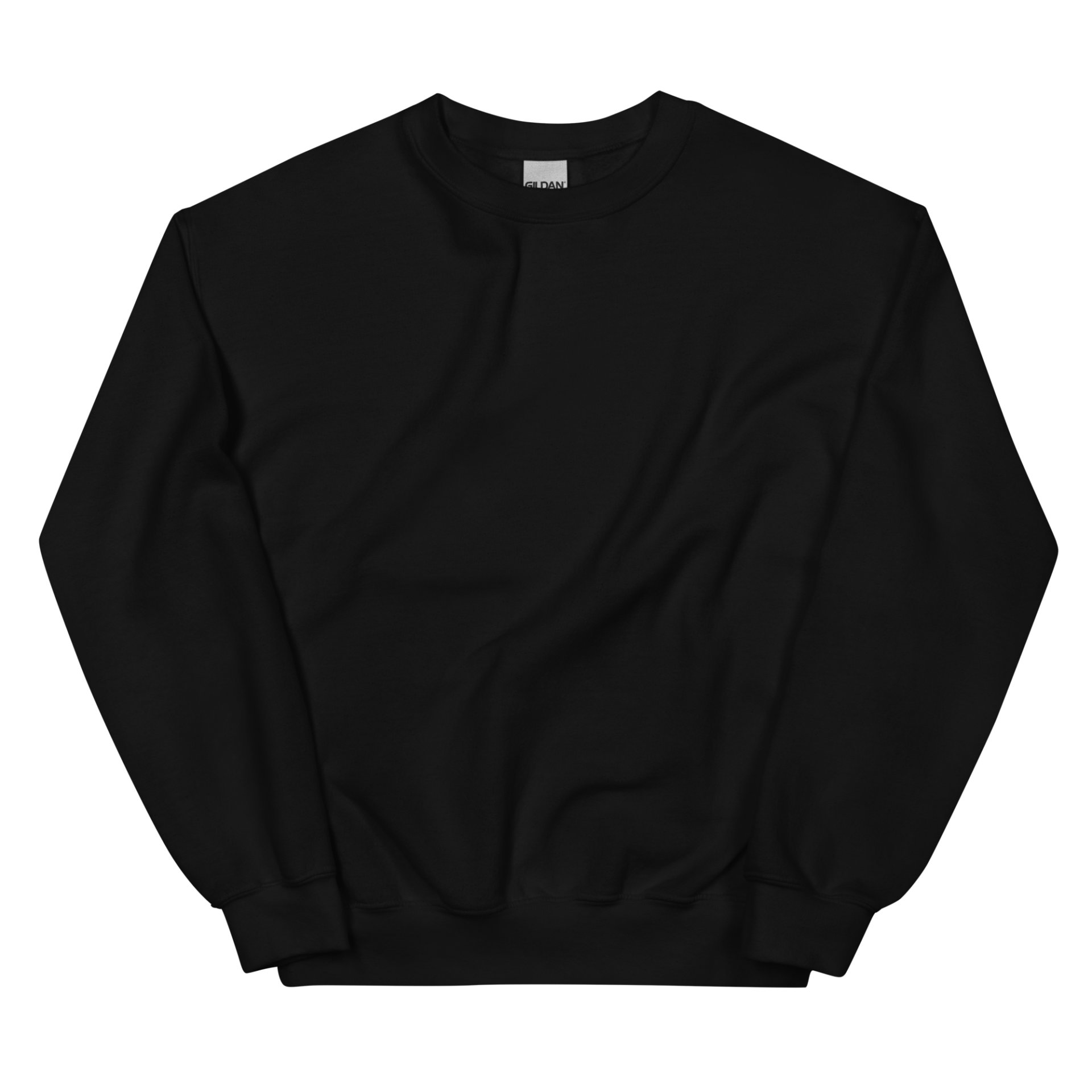 Dunkler Unisex-Pullover – Front & Backprint