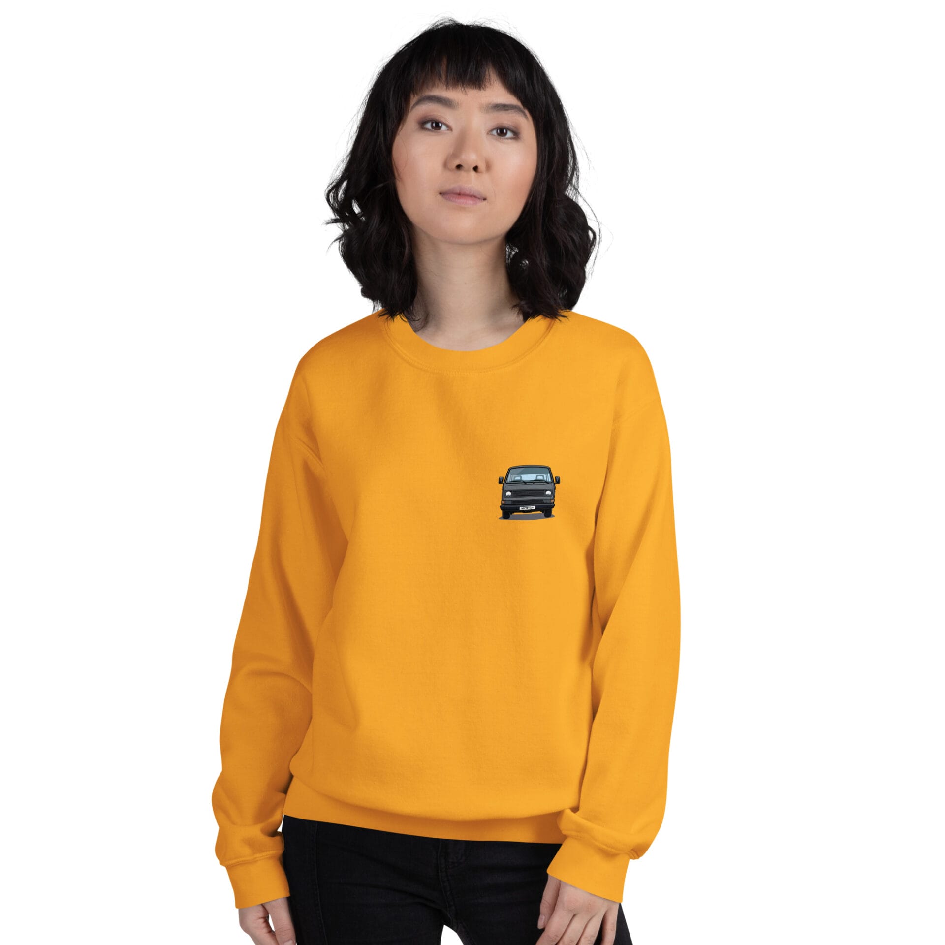 unisex-crew-neck-sweatshirt-gold-front-6a46b550cafcc