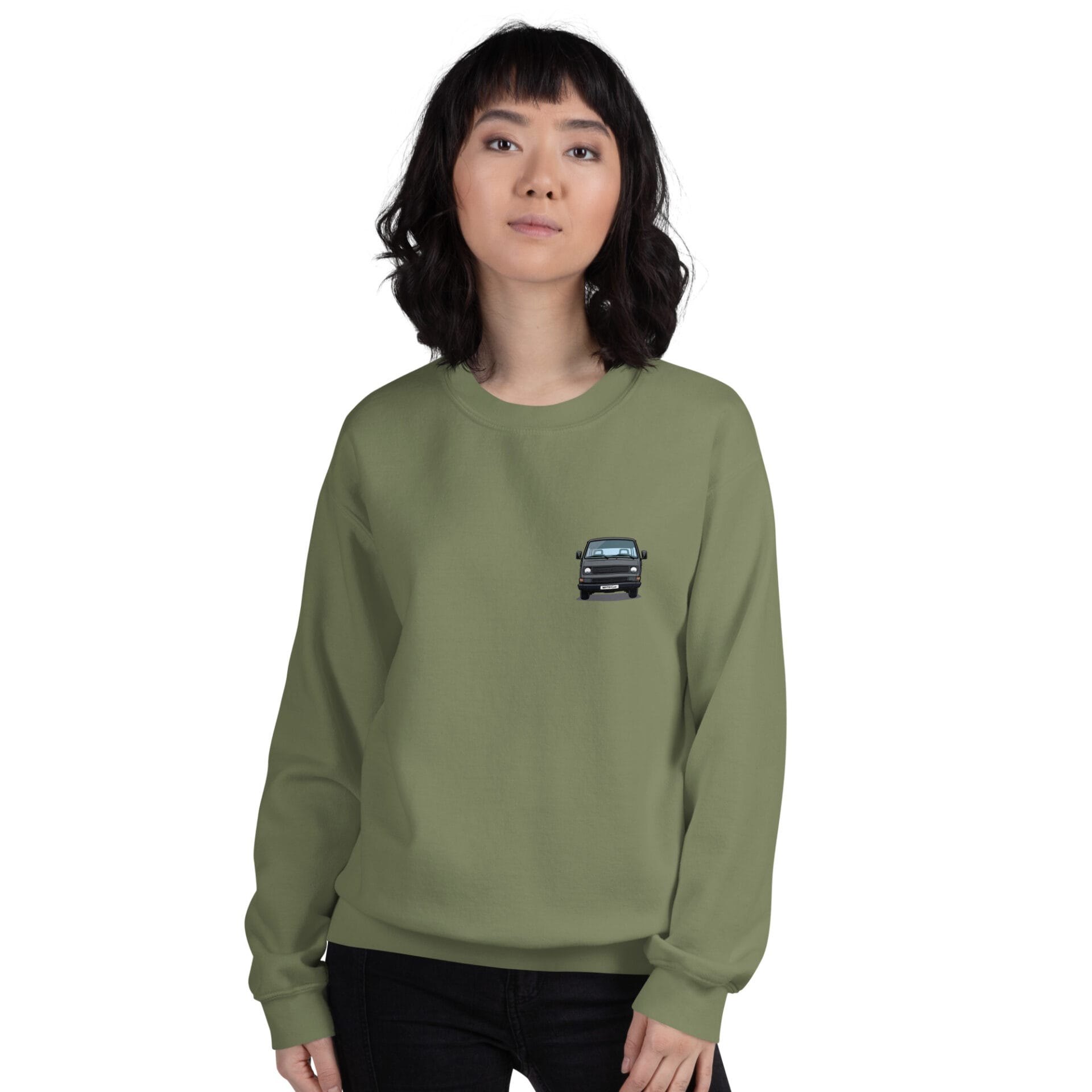 unisex-crew-neck-sweatshirt-military-green-front-6a45709a70c3d.jpg