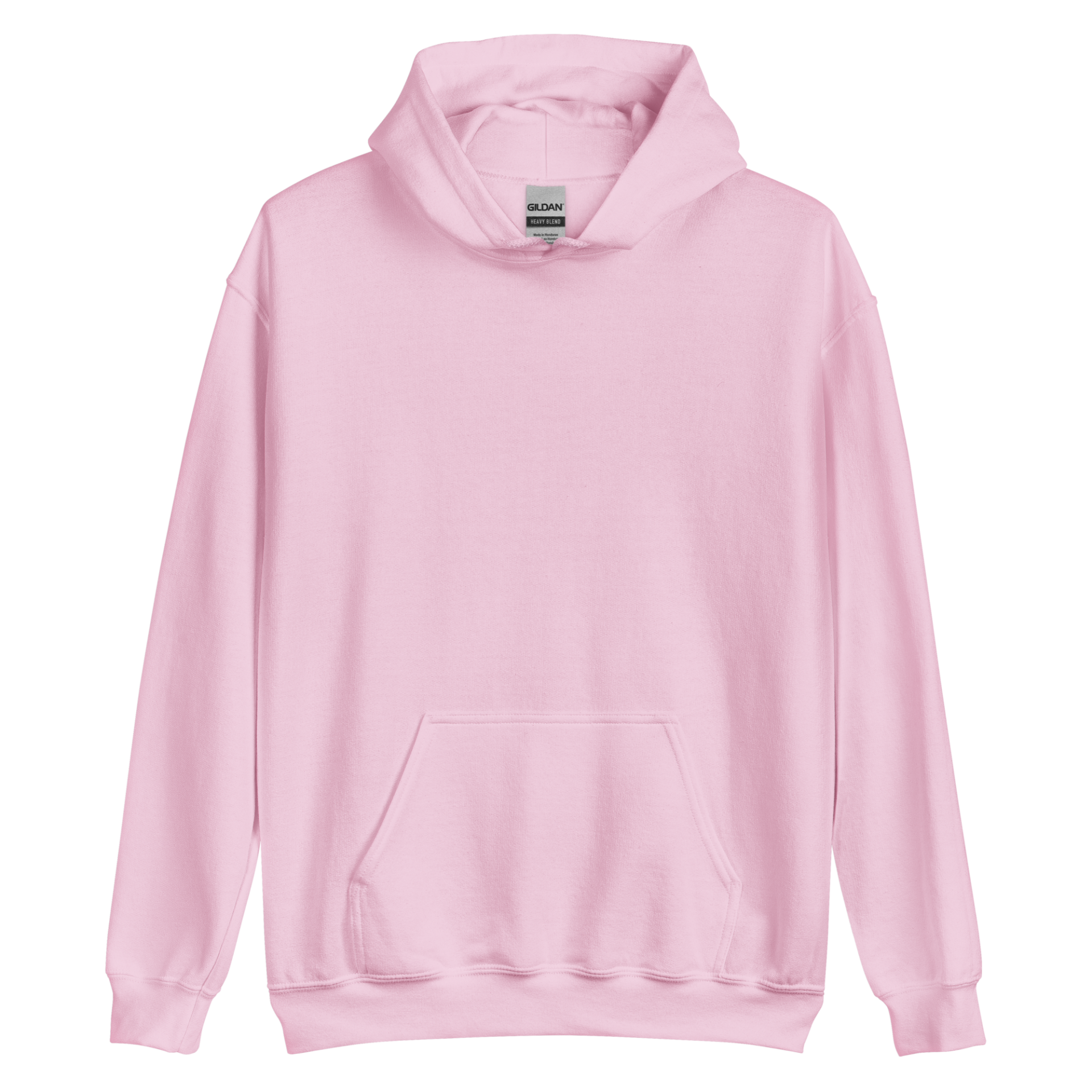 Heller Unisex-Kapuzenpullover mit Frontprint