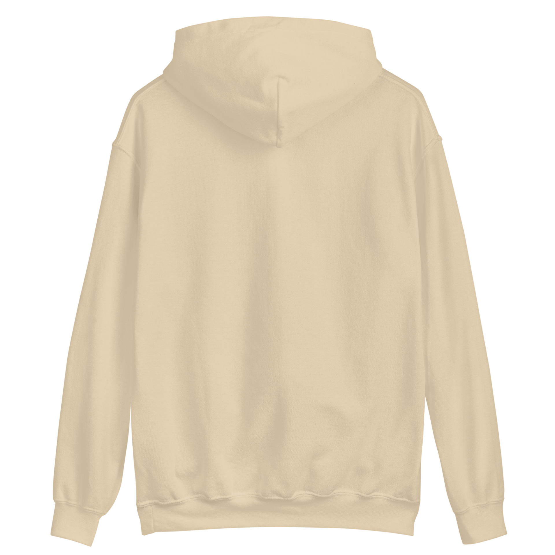 Heller Unisex-Kapuzenpullover mit Backprint