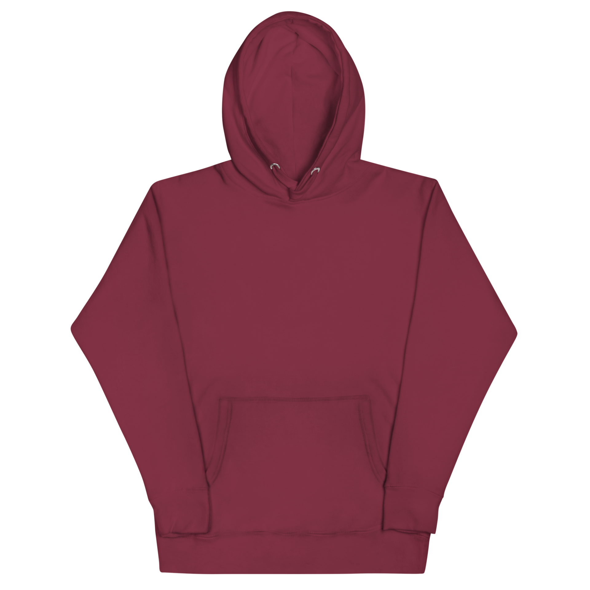 Dunkler Premium Unisex Kapuzenhoodie mit Frontprint